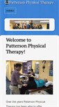 Mobile Screenshot of pattersonpt.com